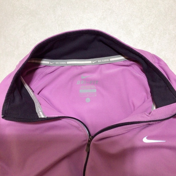 Nike Dri-Fit Lavender Long Sleeve Shirt, Size Large - Picture 12 of 12